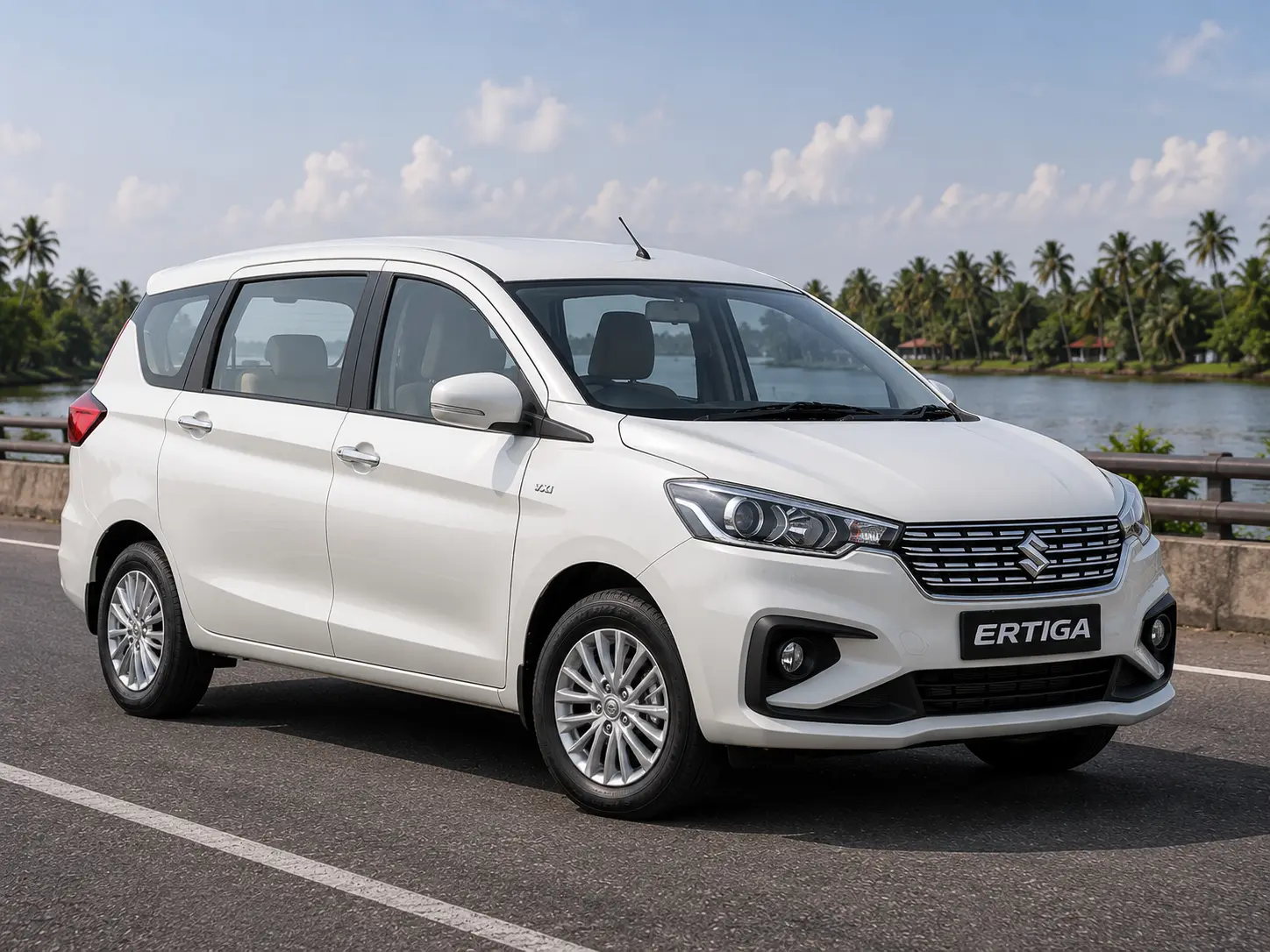 Maruti Ertiga SUV taxi used by Altima Cabs in Trivandrum